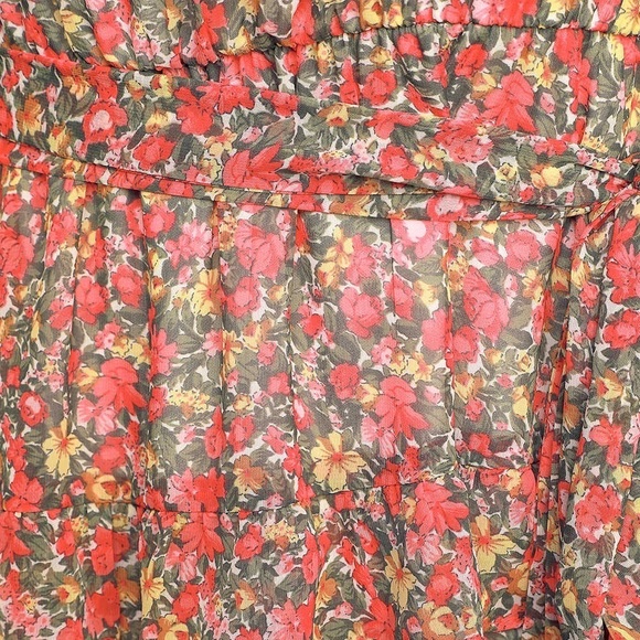 LULU’S Anew Romance Pink Floral Print One Shoulder Ruffled Mini Dress - Picture 4 of 8
